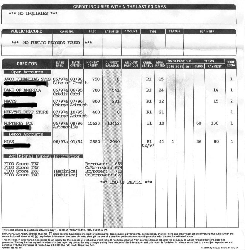 Report 7-31-97